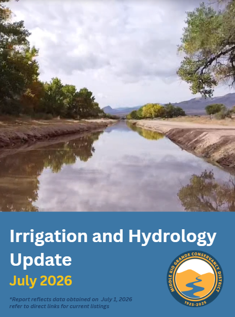 July Irrigation & Hydrology Update